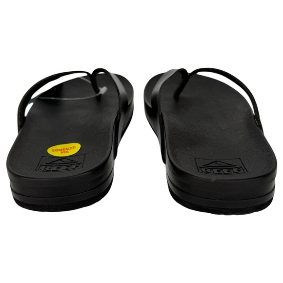 Reef Cushion Bounce Black Waterproof Womens Thing Slide Sandals Size 5M - Picture 6 of 7